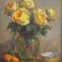 Yellow Roses By Patricia Nebbeling