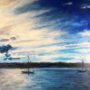 Vineyard Skyscape By Monique Robidoux