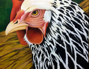Art Deco Rooster By Aldo Sampieri