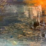 Lagoon at Sunset By Monique Robidoux