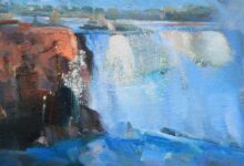 Meditation on My Mind (Waterfall) Sunil Howlader