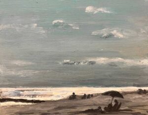 Sun Bleached Ocean By Monique Robidoux