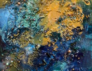 Treasure Box Blue by Monique Robidoux