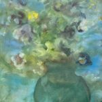 Flowers In A Vase By Jeni Follman