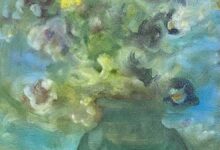 Flowers In A Vase By Jeni Follman