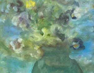 Flowers In A Vase By Jeni Follman