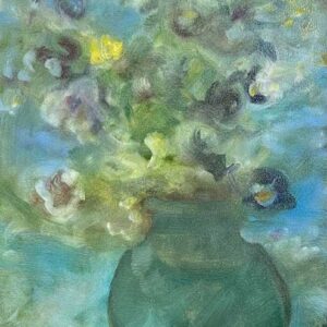 Flowers In A Vase By Jeni Follman