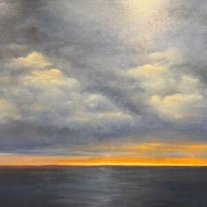 Winter Sunset II By Mary Morant