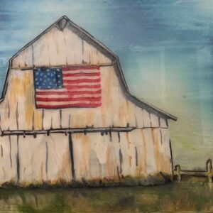 Americana Barn By Wendy Petta-Goldman