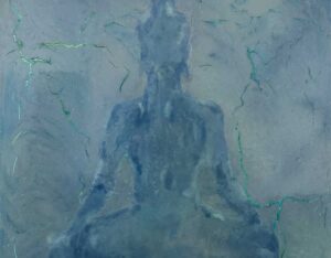 Blue Buddha By Wendy Petta-Goldman