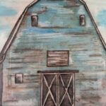 Blue Sky Barn By Wendy Petta-Goldman