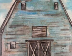 Blue Sky Barn By Wendy Petta-Goldman