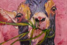 Hay Goat By Wendy Petta-Goldman