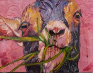 Hay Goat By Wendy Petta-Goldman
