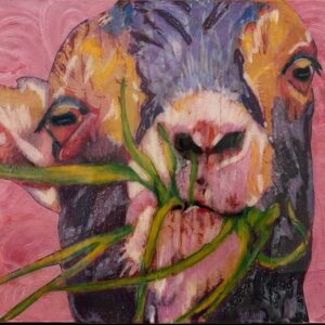 Hay Goat By Wendy Petta-Goldman