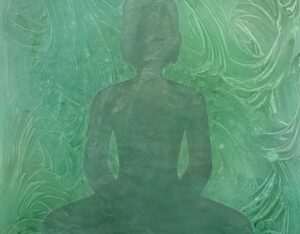 Seafoam Buddha By Wendy Petta-Goldman