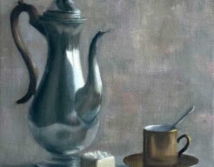 Cake & Demitasse By Pam Ackley