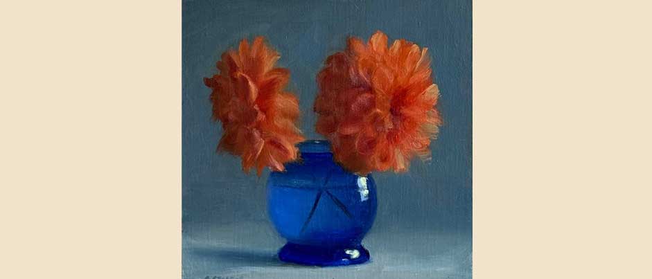 Zinnias By Pam Ackley