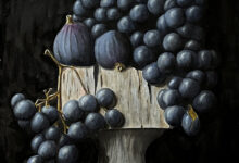 Blue Grapes By Clayton Liotta