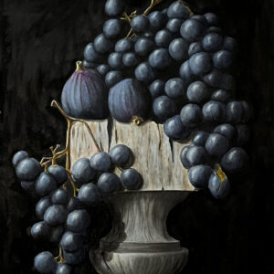 Blue Grapes By Clayton Liotta