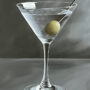 Martini With Olive By Clayton Liotta