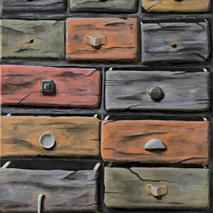 Old Drawers By Clayton Liotta