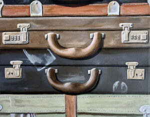 Stacked Luggage By Clayton Liotta